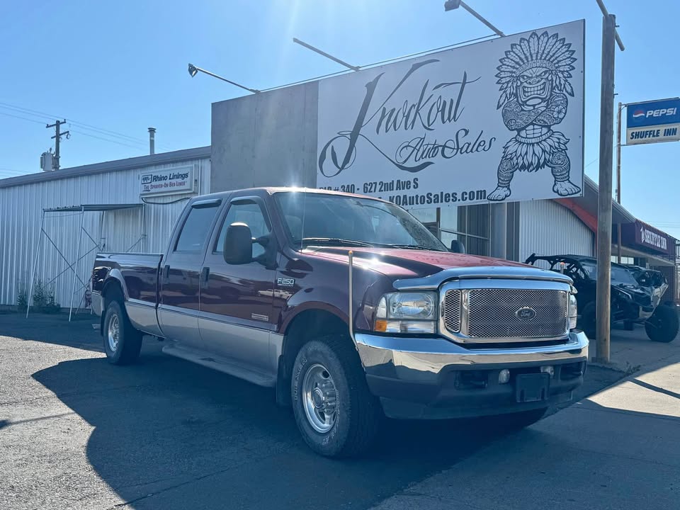 2004 Ford f250 super duty crew cab Lariat Pickup 4D 8 ft